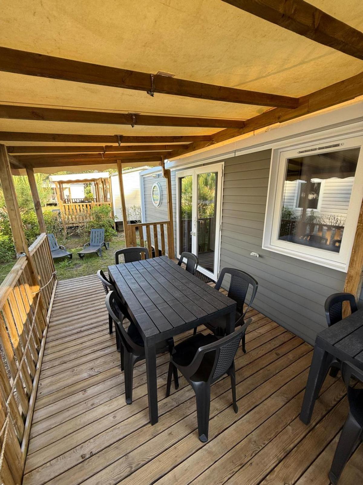 Mobilhome 6-8 Personnes Camping Les Viviers 4 Etoiles Cap Ferret Lège-Cap-Ferret Dış mekan fotoğraf