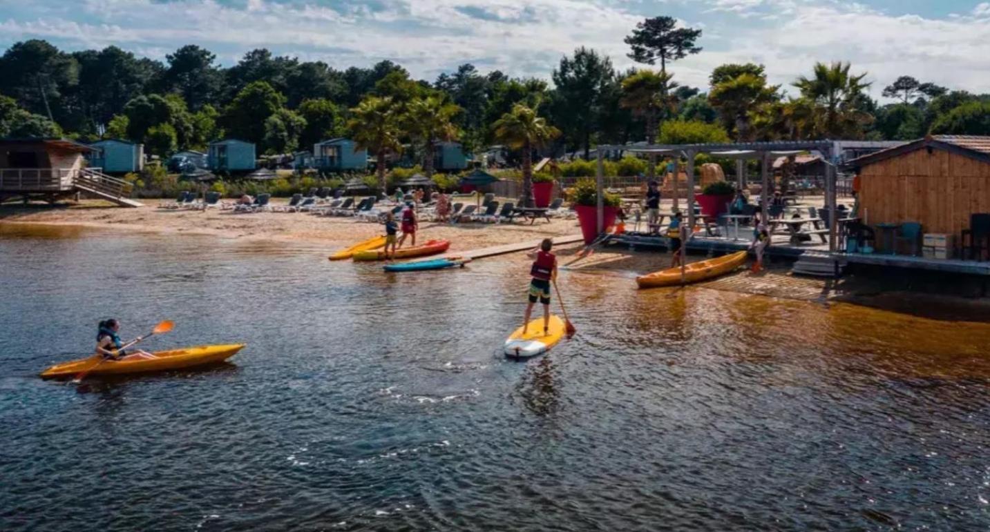 Mobilhome 6-8 Personnes Camping Les Viviers 4 Etoiles Cap Ferret Lège-Cap-Ferret Dış mekan fotoğraf