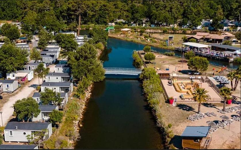 Mobilhome 6-8 Personnes Camping Les Viviers 4 Etoiles Cap Ferret Lège-Cap-Ferret Dış mekan fotoğraf